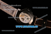 Panerai PAM 596 Luminor Vintage Moon Phase Asia Automatic PVD Case with White Dial and Dot Markers