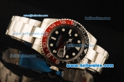 Rolex GMT-Master II Automatic Movement ETA Coating Case with Black Dial and Ceramic Bezel