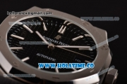 Audemars Piguet Royal Oak 41MM Miyota 9015 Automatic Steel Case with Black Dial and Stick Markers (EF)