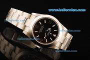 Rolex Explorer Rolex 3131 Automatic Movement Full Steel with Black Dial and White Markers