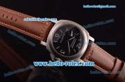 Panerai Luminor Marina Pam 172 Swiss ETA 6497 Manual Winding Movement Titanium Case with Black Dial