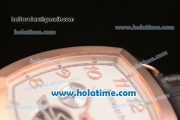 Audemars Piguet Tradition Asia ST22 Automatic Rose Gold Case with Arabic Numeral Markers and Silver Dial