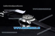 Cartier Calibre de Cartier Diver Swiss ETA 2824 Automatic Steel Case White Dial With Roman Numeral Markers Black Rubber Strap