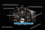 Audemars Piguet Royal Oak Offshore Chrono Miyota Quartz PVD Case with Black Dial and Rubber Strap