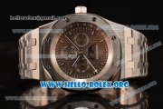 Audemars Piguet Royal Oak Perpetual Calendar Asia Automatic Steel Case with Grey Dial and Steel Bracelet