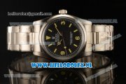 Rolex Explorer Steel Case Asia Auto with Black Dial and Steel Bracelet