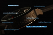 U-Boat Italo Fontana Automatic PVD Case with Black Dial and Black Rubber Strap