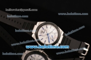 IWC Ingenieur Asia ST Automatic Steel Case with Black Rubber Strap PVD Bezel and White Dial