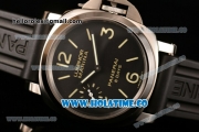 Panerai PAM 510 Luminor Marina 8 Days Acciaio Clone P.5000 Manual Winding Steel Case with Black Dial and Stick/Arabic Numeral Markers (ZF)