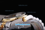 Rolex Day-Date Oyster Perpetual Automatic Two Tone with Gold Bezel and Diamond Marking