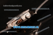 Zenith Chronomaster El Primero Tourbillon Manual Winding Steel Case with Skeleton Dial and Black Leather Strap