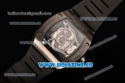 Richard Mille RM 038 Asia Automatic PVD Case with Skeleton Dial and Black Rubber Strap