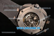 Audemars Piguet Royal Oak Offshore Chrongraph Swiss Valjoux 7750 Automatic Ceramic Case with Grey Dial and White Stick Markers - 1:1 Original (NOOB)