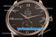 Omega De Ville Co-Axial Asia Automatic Steel Case with Black Dial and Silver Roman Numeral/Stick Markers