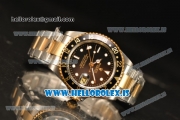 Rolex GMT-Master Vintage Brown Dial With Brown Bezel 2813 Auto Two Tone