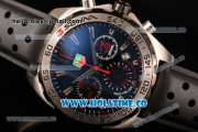 Tag Heuer Formula 1 Miyota OS20 Quartz Steel Case with Blue Dial and Silver Stick Markers