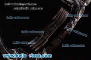 Cartier Roadster Chrono Swiss Valjoux 7750-SHG Automatic Steel Case with Black Roman Numeral Markers and White Dial -1:1 Original