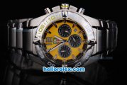Tag Heuer Aquaracer Quartz Movement with Yellow Dial and SSband