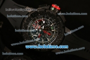 Richard Mille RM032 Chrono Swiss Valjoux 7750 Automatic PVD Case with Skeleton Dial and White Markers