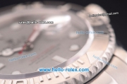 Rolex Yachtmaster Swiss ETA 2836 Automatic Full Steel with Silver Dial 10 Micron Plated-1:1 Original