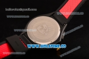 Ferrari Race Day Watch Chrono Miyota OS10 Quartz PVD Case with Black/Red Dial and Arabic Numeral Markers