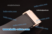 Hublot Big Bang King Swiss Valjoux 7750 Automatic Rose Gold Case with Ceramic Bezel and Black Dial - 1:1 Original