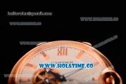 Cartier Ballon Bleu De 42MM Miyota 82S7 Automatic Rose Gold Case with White Dial and Stick Markers