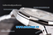 Audemars Piguet Royal Oak Swiss Quartz Steel Case/Bracelet with White Dial and Stick Markers