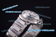 Cartier ballon bleu de Swiss ETA Quartz Full Steel with MOP Dial