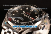 Omega Seamaster James Bond 007 Limited Edition Asia 2813 Automatic Full Steel with Black Dial and White Markers