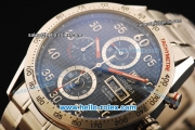 Tag Heuer Carrera Calibre 16 Automatic Movement Full Steel with Black Dial