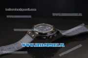 Hublot Classic Fusion Chronograph 7750 Auto PVD Case with Blue Dial and Blue Leather Strap