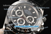 Rolex Daytona Asia ST17 Automatic Steel Case with Black Dial Ceramic Bezel and Stick Markers