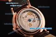 Vacheron Constantin Patrimony Automatic Rose Gold Case with Black Dial