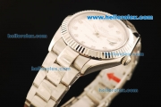 Rolex Datejust II Swiss ETA 2836 Automatic Movement Full Steel with Silver Dial and Diamond Numerals
