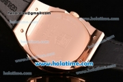 Tag Heuer Carrera West McLaren Mercedes 2014 Chrono Miyota OS20 Quartz Rose Gold Case with White Dial and Stick Markers