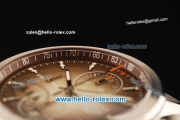 Tag Heuer Carrera Chronograph Swiss Valjoux 7750 Automatic Movement Full Steel with Champagne Dial and Stick Markers