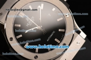 Hublot Classic Fusion Swiss ETA 2824 Automatic Steel Case with Silver Markers and Black Dial