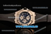 Audemars Piguet Royal Oak Offshore Chronograph Swiss Valjoux 7750 Automatic Steel Case with White Dial and Arabic Numeral Markers (GF）