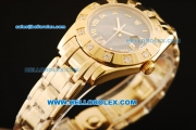 Rolex Datejust Automatic Movement Full Gold with MOP Dial and Roman Numerals-ETA Coating Case