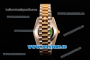 Rolex Datejust II Asia 2813 Automatic Steel/Yellow Gold Case with Diamonds Markers and Yellow Gold Dial