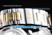 Omega Seamaster Aqua Terra 150M Clone Omega 8500 Automatic Two Tone Case/Bracelet with White Dial (YF)
