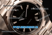 Vacheron Constantin Overseas Original 9015 Auto Steel Case with Black Dial and Steel Bracelet - 1:1 Origianl (LF)