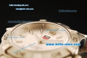 Tag Heuer Aquaracer Swiss Quartz Movement Full Steel with White Dial and White Markers