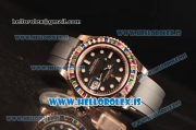 Rolex Yacht-Master HARIBO Edition Rainbow Bezel With Rubber Strap ETA 2836 Auto 1:1 Clone