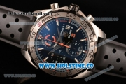 Tag Heuer Formula 1 Calibre 16 Miyota OS10 Quartz Steel Case with Blue Dial and Stick Markers