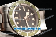 Tudor Heritage Black Bay 2824 Automatic Steel Case with Black Dial Dots Markers and Steel Bracelet