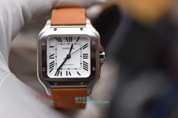 V6 1:1 top high quality replica watch Cartier Santos series WSSA0009 men and women couple watch
