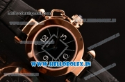 Cartier Pasha C Swiss Quartz Rose Gold Case with Black Dial and White Markers