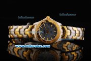 Tag Heuer Link 200 Meters Swiss Quartz Movement MOP Dial with Gold Bezel and Two Tone Strap